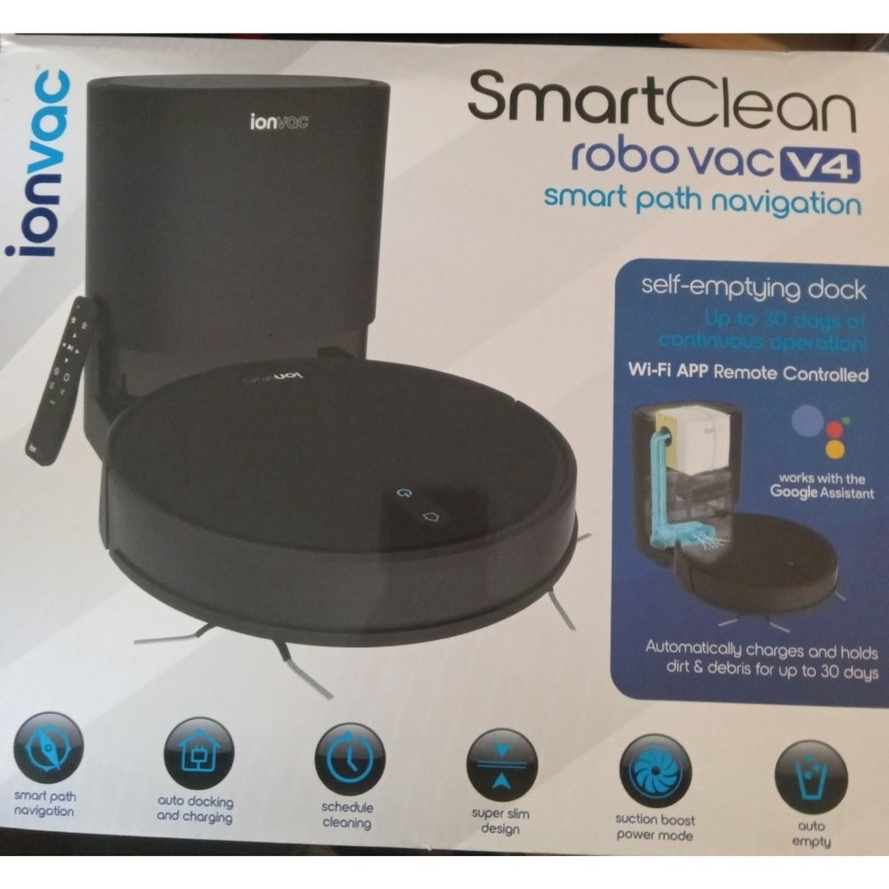 Ionvac Smart Clean Robovac V4 Robot Vacuum